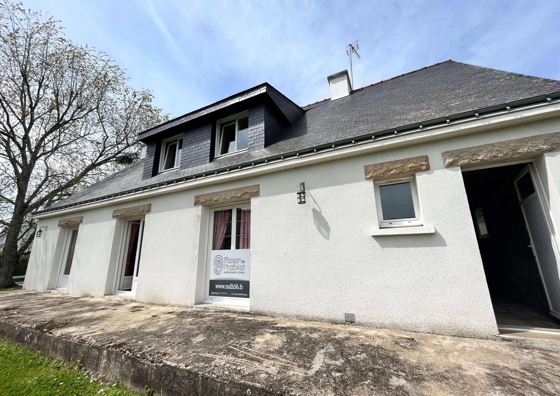 En cours : Rénovation et extension d'une maison sur Arradon