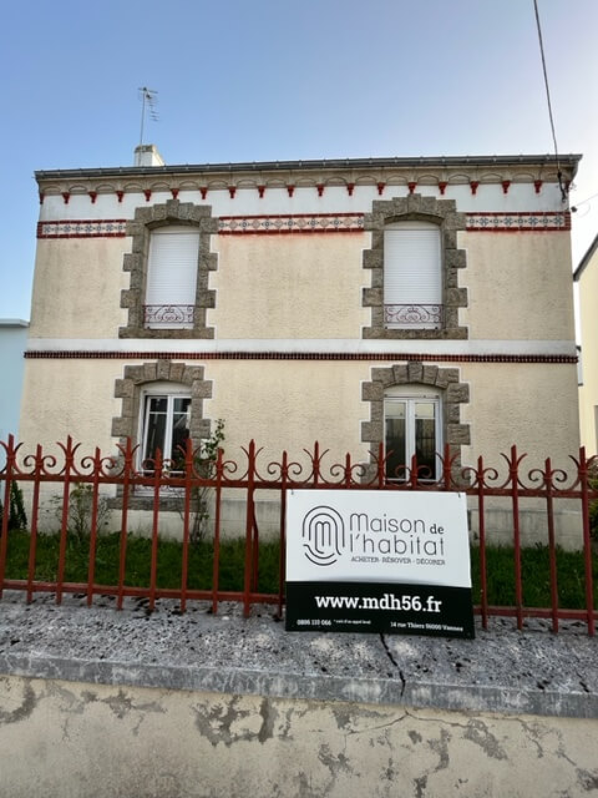 Terminé : Auray :  Rénovation complète d'une maison de maître