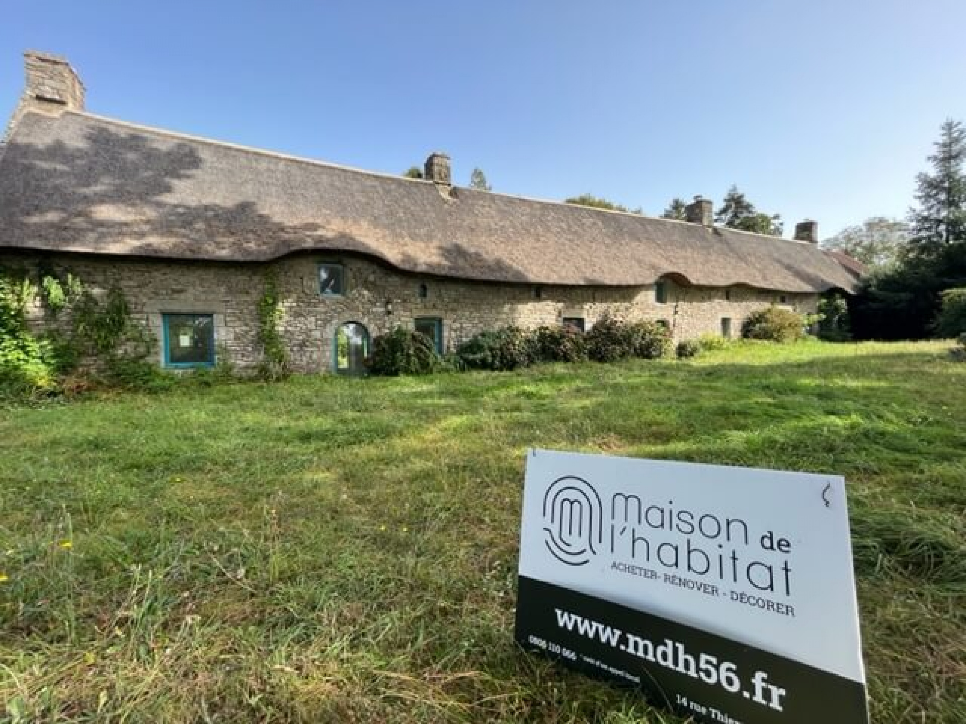 Terminé : Brandivy : Rénovation d'une chaumière