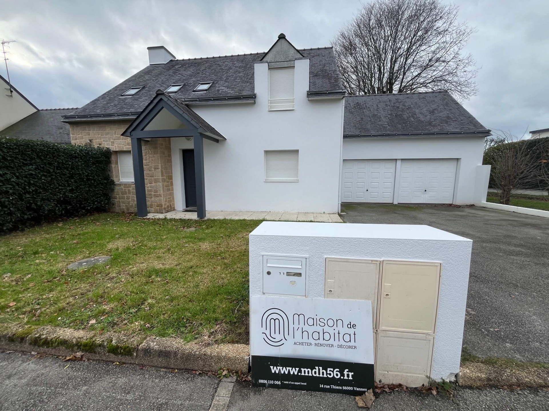 Terminé : Vannes - Rafraichissement d'une maison pour sa location